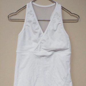 Lululemon White Size 2 Tank Top